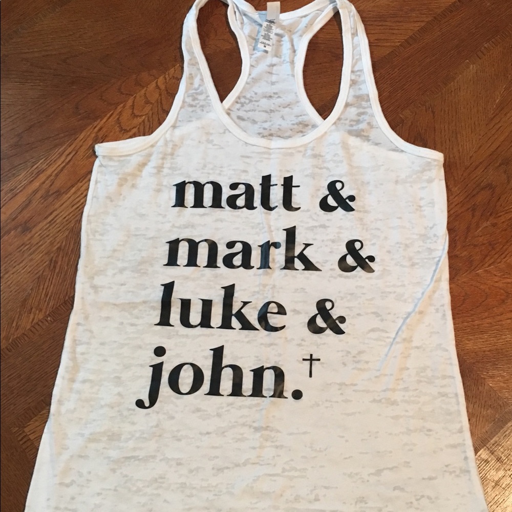 Matt, Mark, Luke & John Burnout tank